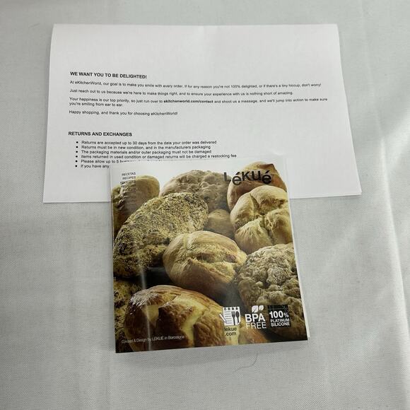 Lekue Bread Maker Brown Silicone Bakeware - Picture 6 of 10